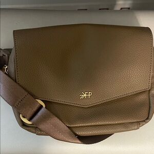 Brown Leather Crossbody Bag